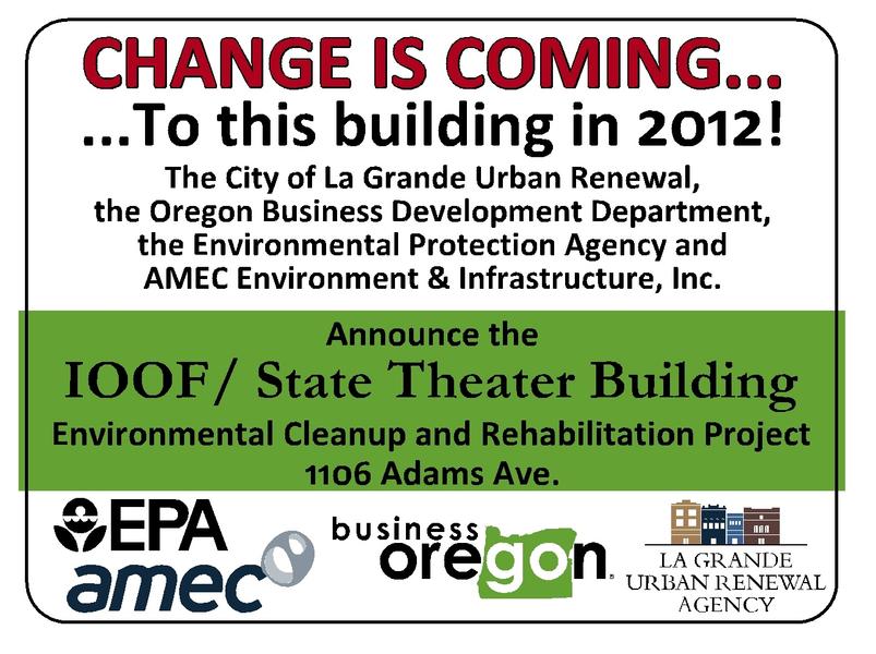 Change is coming to this building in 2012