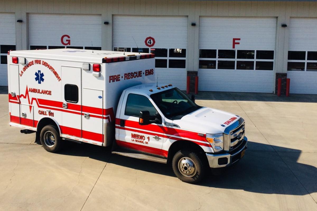 Medic 1 - 2016 Ford. Type 3 Ambulance. North Star Box. 